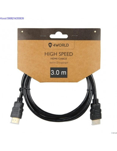 HDMI kaabel 4World MM 30m Art08605 1032