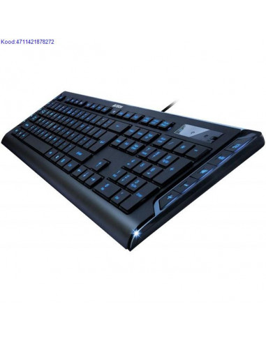 Klaviatuur A4Tech KD600L USB sinise LED valgustusega 1785