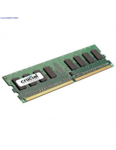 Mlu DDR2 1GB Crusial 800MHz CL6 186