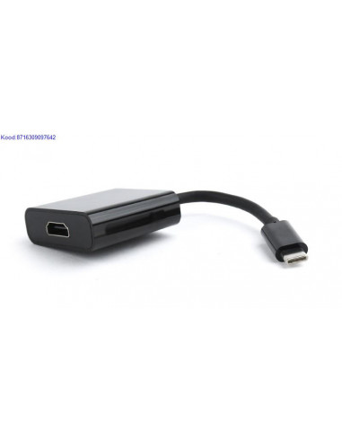 USBC to HDMI adapter Cabexpert 15cm 2173