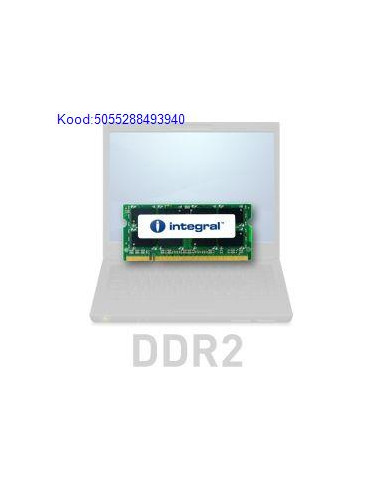 Mlu SODIMM 1GB DDR2 Intergal 800MHz CL6 300