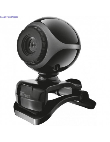 Veebikaamera Trust Exis Webcam mikrofoniga 3182