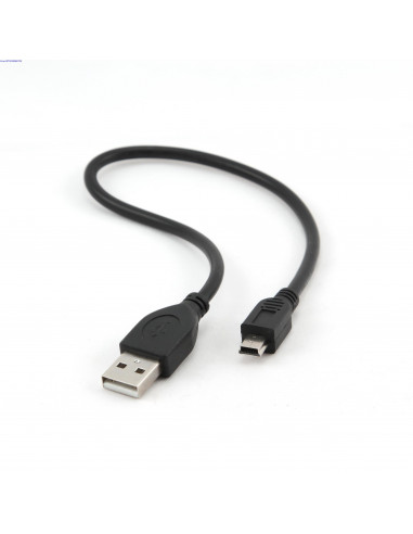 USB20 type A to miniUSB 5PM kaabel 03 m Cablexpert CCPUSB2AM5P1 3184