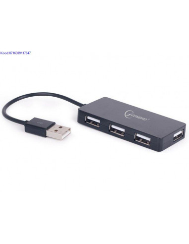 USB jagaja 4 porti USB 20 Gembird UHBU2P404 3454