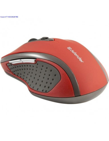Juhtmevaba optiline hiir Defender Safari MM675 Nano SunSet Red 369
