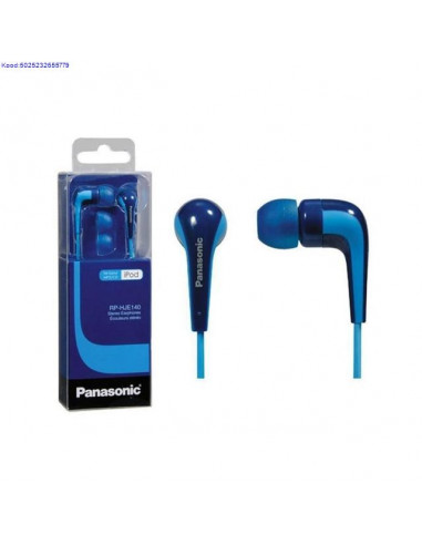Krvaklapid Panasonic RPHJE140 sinised nbid 479