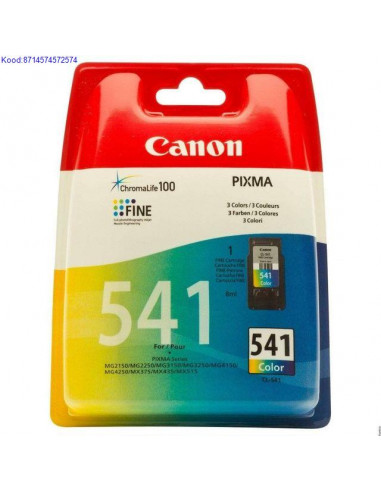 Tindikassett Canon CL541 Color 8ml Originaal 513