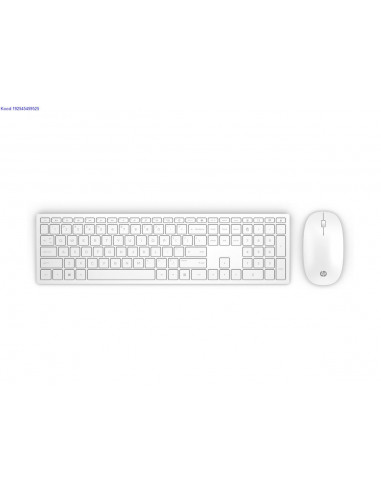Juhtmevaba klaviatuur ja hiir HP Pavilion 800 EST valge 5491
