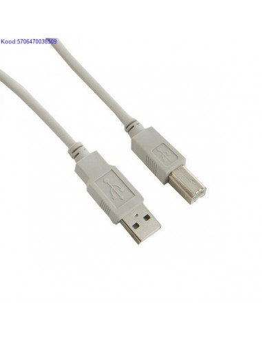 USB20 kaabel AB 2m Qnect 666